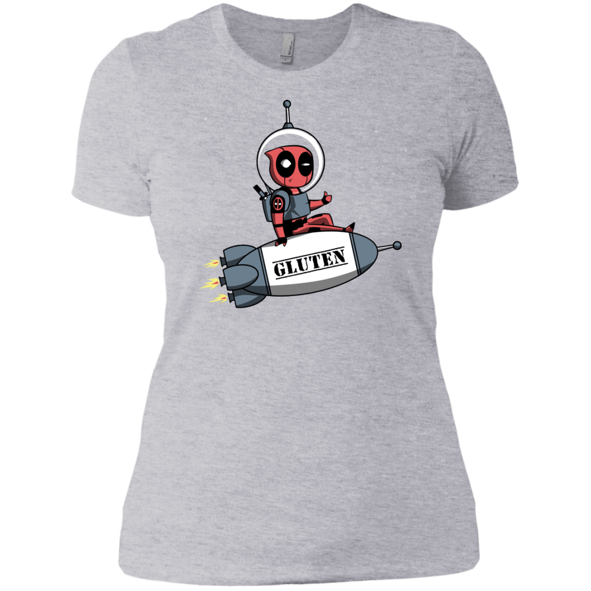T-Shirts Heather Grey / X-Small Gluten No More Women's Premium T-Shirt