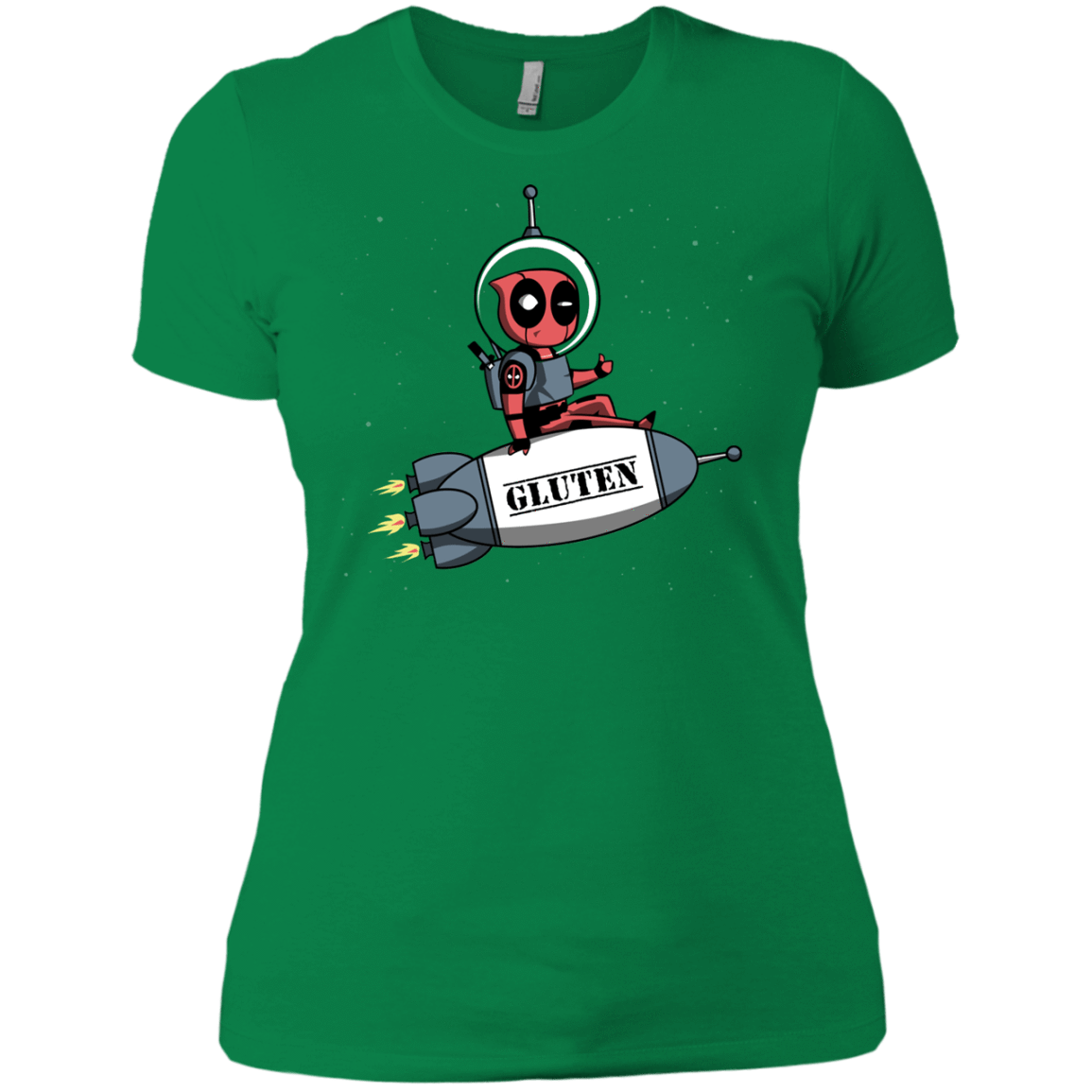 T-Shirts Kelly Green / X-Small Gluten No More Women's Premium T-Shirt