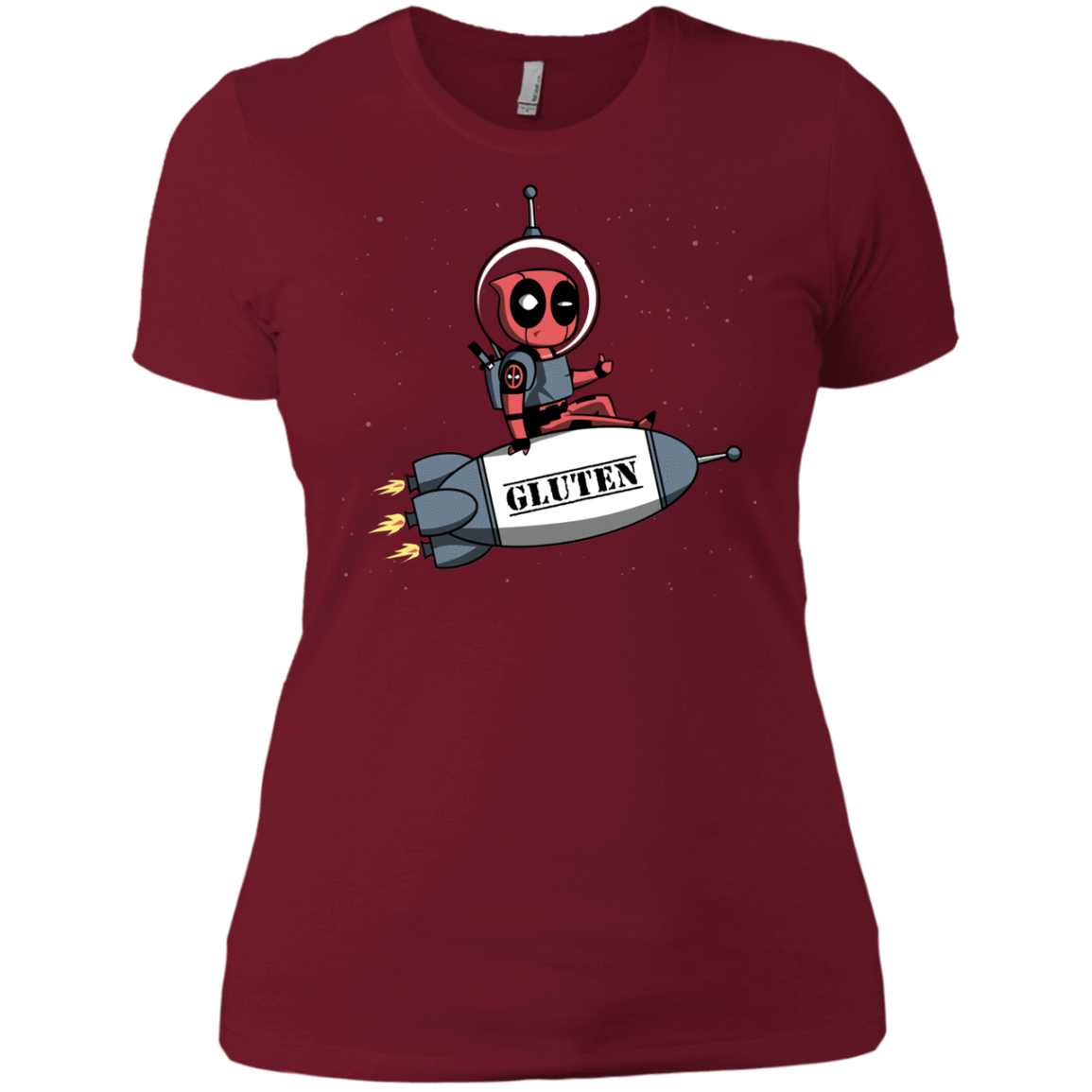 T-Shirts Scarlet / X-Small Gluten No More Women's Premium T-Shirt