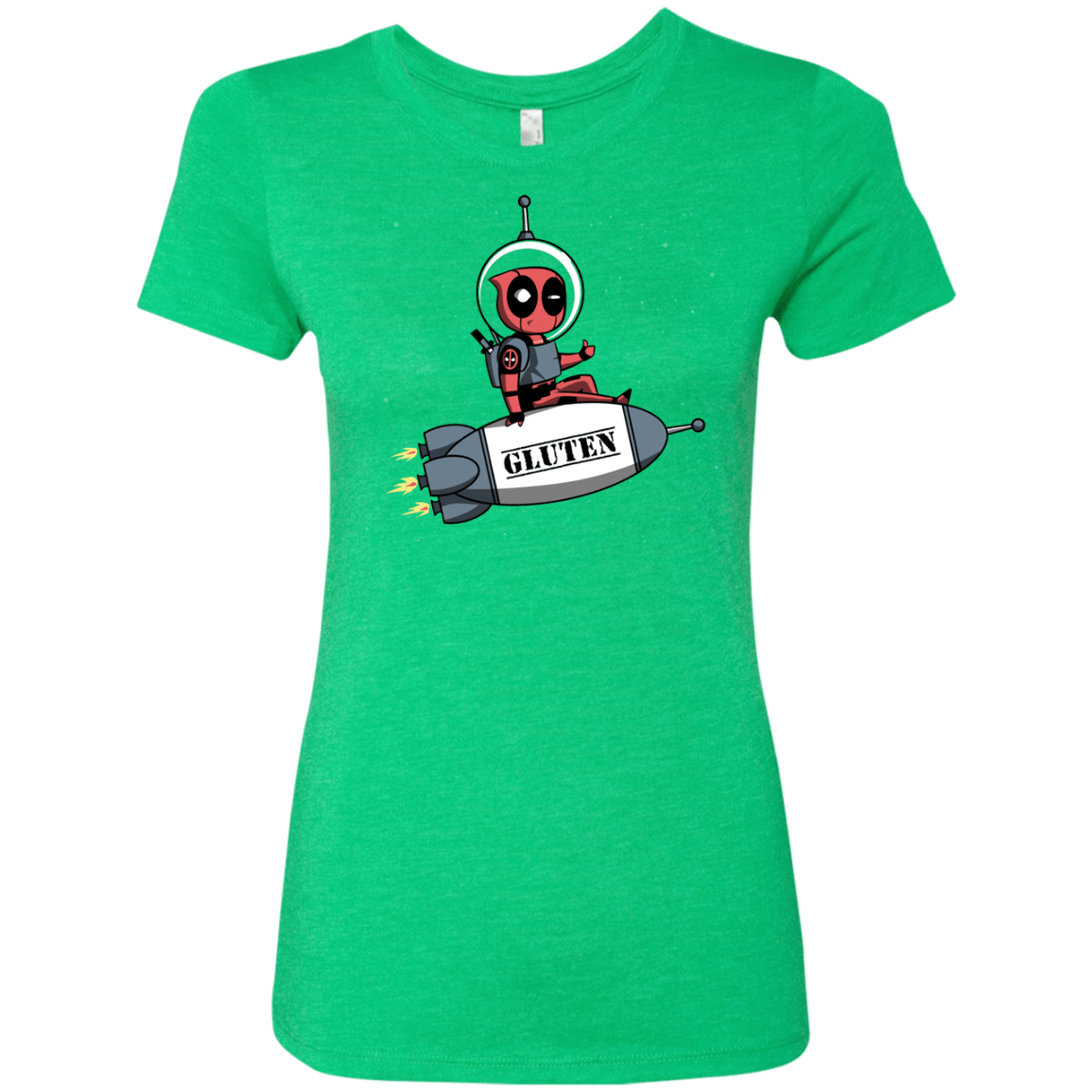 T-Shirts Envy / S Gluten No More Women's Triblend T-Shirt