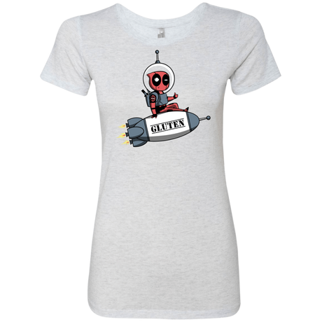 T-Shirts Heather White / S Gluten No More Women's Triblend T-Shirt