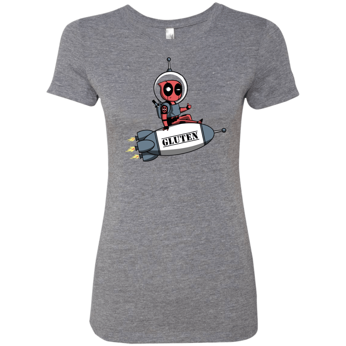 T-Shirts Premium Heather / S Gluten No More Women's Triblend T-Shirt