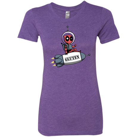 T-Shirts Purple Rush / S Gluten No More Women's Triblend T-Shirt