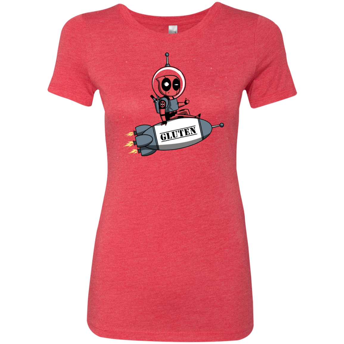 T-Shirts Vintage Red / S Gluten No More Women's Triblend T-Shirt
