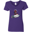 T-Shirts Purple / S Gluten No More Women's V-Neck T-Shirt