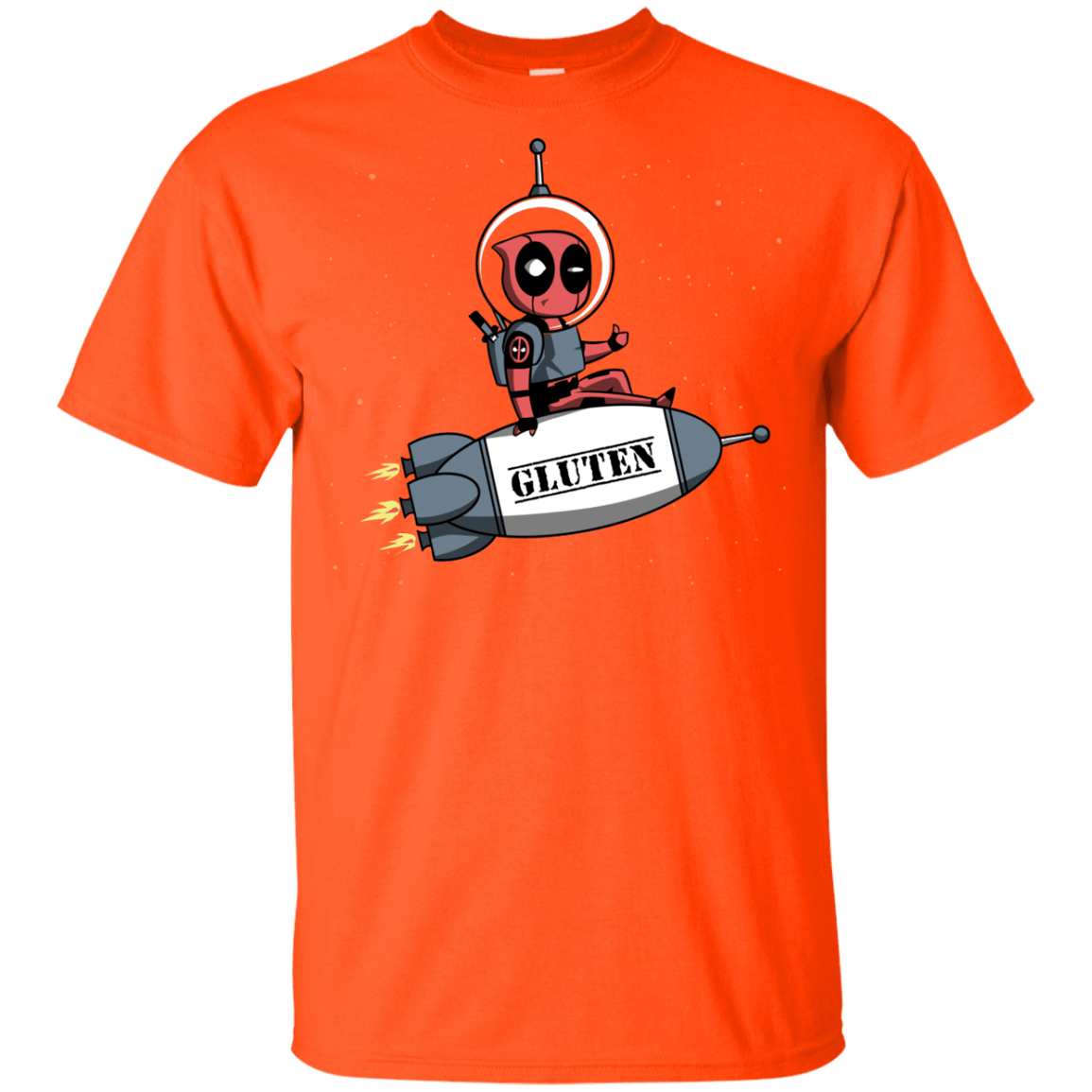 T-Shirts Orange / YXS Gluten No More Youth T-Shirt