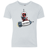 T-Shirts Heather White / YXS Gluten No More Youth Triblend T-Shirt