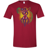 T-Shirts Cardinal Red / S Gluttony Hero Men's Semi-Fitted Softstyle