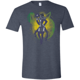 T-Shirts Heather Navy / S Gluttony Hero Men's Semi-Fitted Softstyle