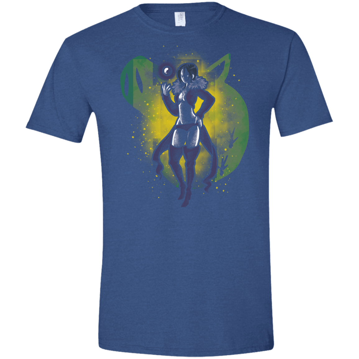 T-Shirts Heather Royal / X-Small Gluttony Hero Men's Semi-Fitted Softstyle