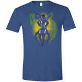 T-Shirts Heather Royal / X-Small Gluttony Hero Men's Semi-Fitted Softstyle