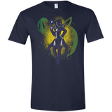 T-Shirts Navy / X-Small Gluttony Hero Men's Semi-Fitted Softstyle