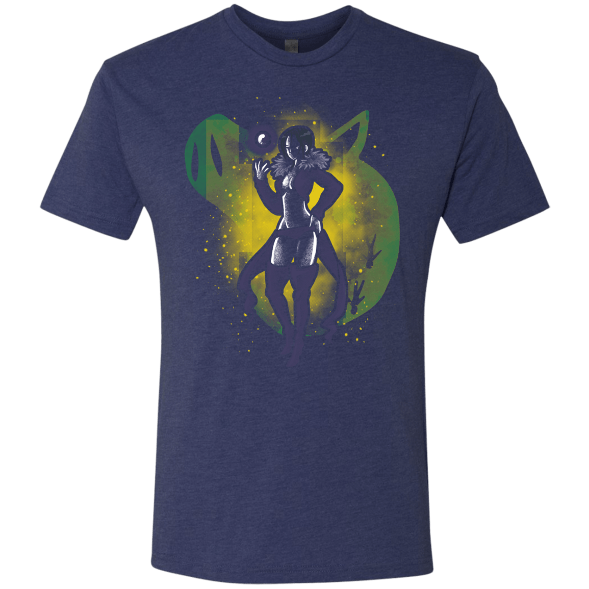 T-Shirts Vintage Navy / S Gluttony Hero Men's Triblend T-Shirt