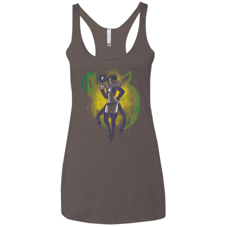 T-Shirts Macchiato / X-Small Gluttony Hero Women's Triblend Racerback Tank