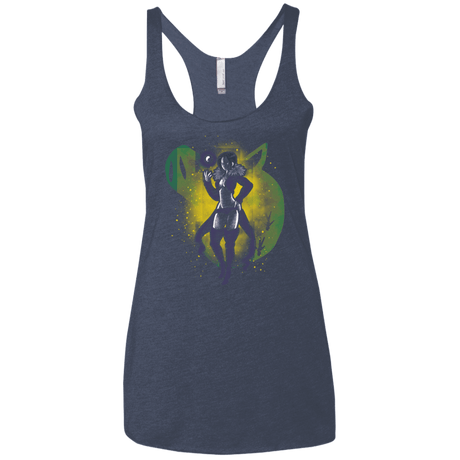 T-Shirts Vintage Navy / X-Small Gluttony Hero Women's Triblend Racerback Tank