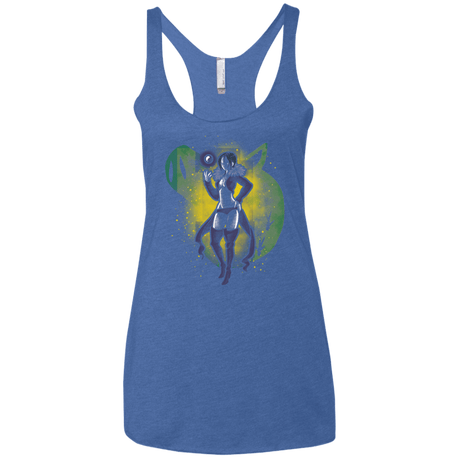 T-Shirts Vintage Royal / X-Small Gluttony Hero Women's Triblend Racerback Tank