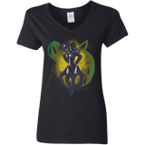 T-Shirts Black / S Gluttony Hero Women's V-Neck T-Shirt