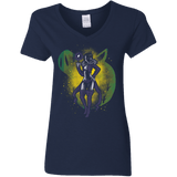 T-Shirts Navy / S Gluttony Hero Women's V-Neck T-Shirt