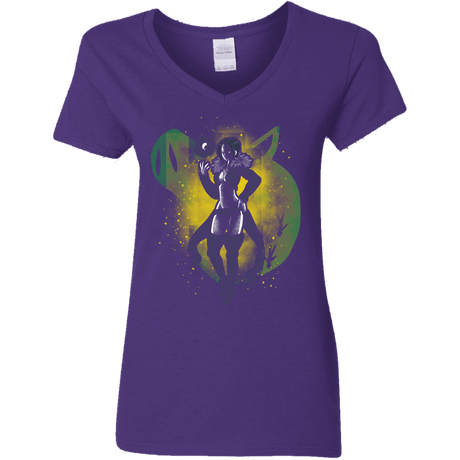 T-Shirts Purple / S Gluttony Hero Women's V-Neck T-Shirt