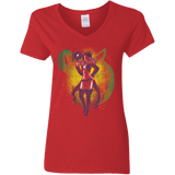 T-Shirts Red / S Gluttony Hero Women's V-Neck T-Shirt