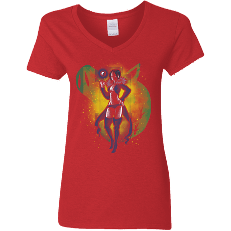 T-Shirts Red / S Gluttony Hero Women's V-Neck T-Shirt