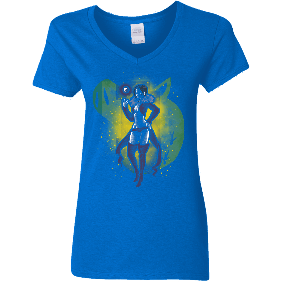 T-Shirts Royal / S Gluttony Hero Women's V-Neck T-Shirt