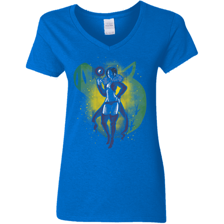 T-Shirts Royal / S Gluttony Hero Women's V-Neck T-Shirt