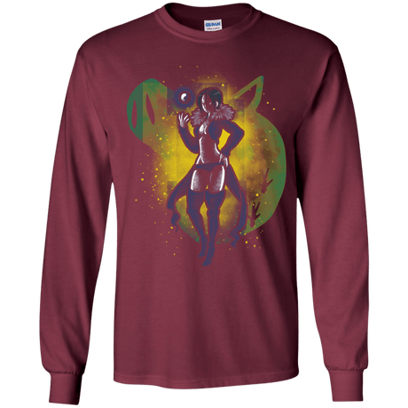 T-Shirts Maroon / YS Gluttony Hero Youth Long Sleeve T-Shirt
