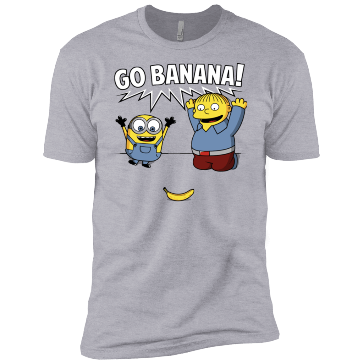 T-Shirts Heather Grey / YXS Go Banana! Boys Premium T-Shirt