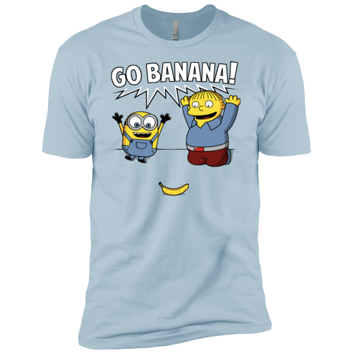 T-Shirts Light Blue / YXS Go Banana! Boys Premium T-Shirt