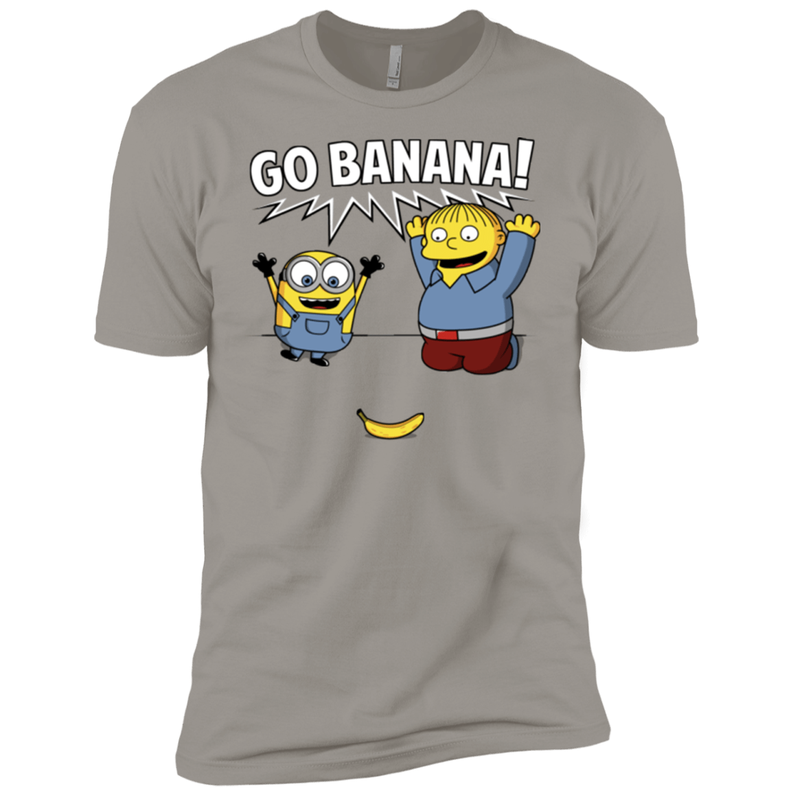 T-Shirts Light Grey / YXS Go Banana! Boys Premium T-Shirt