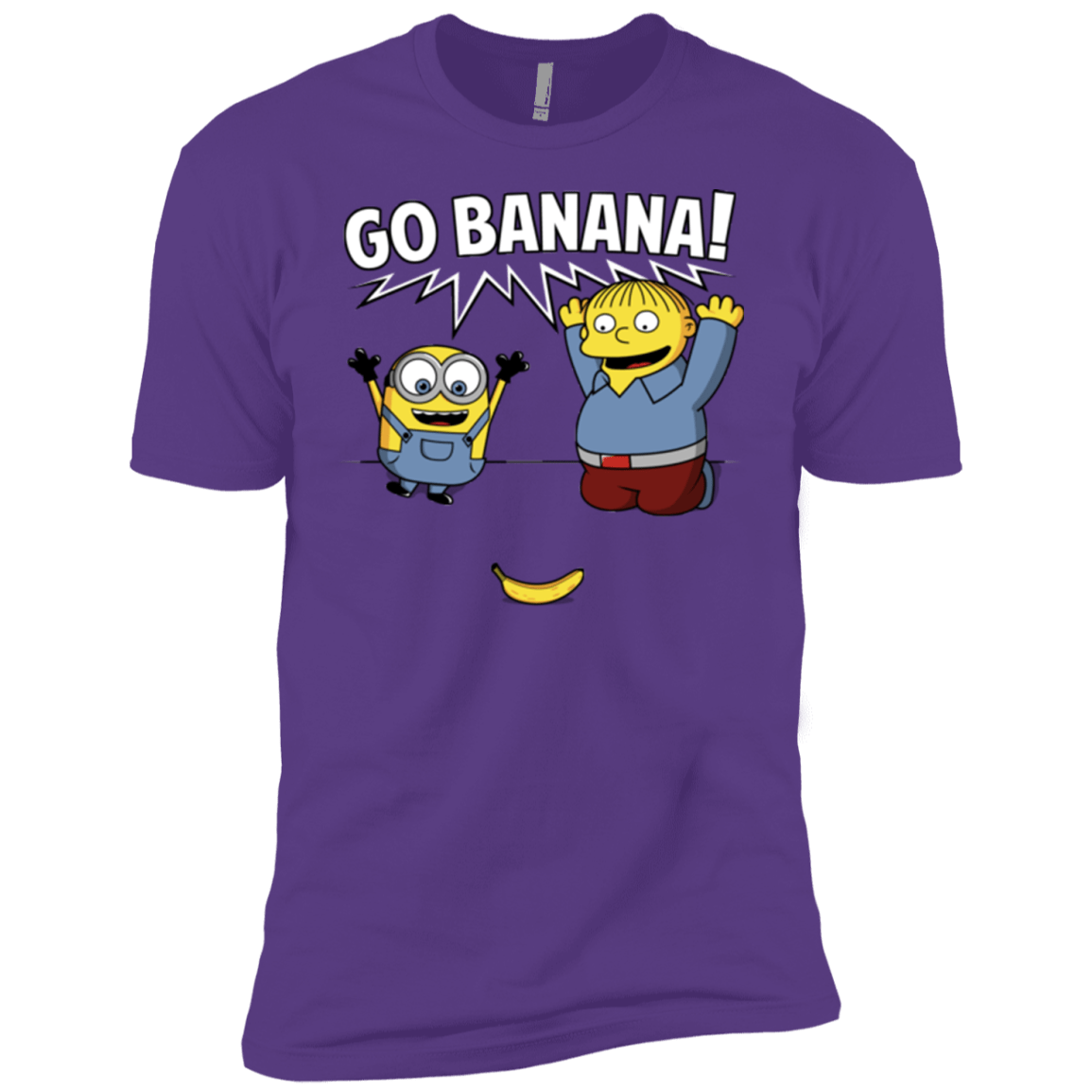 T-Shirts Purple Rush / YXS Go Banana! Boys Premium T-Shirt