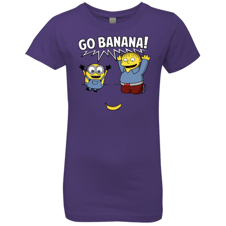 T-Shirts Purple Rush / YXS Go Banana! Girls Premium T-Shirt