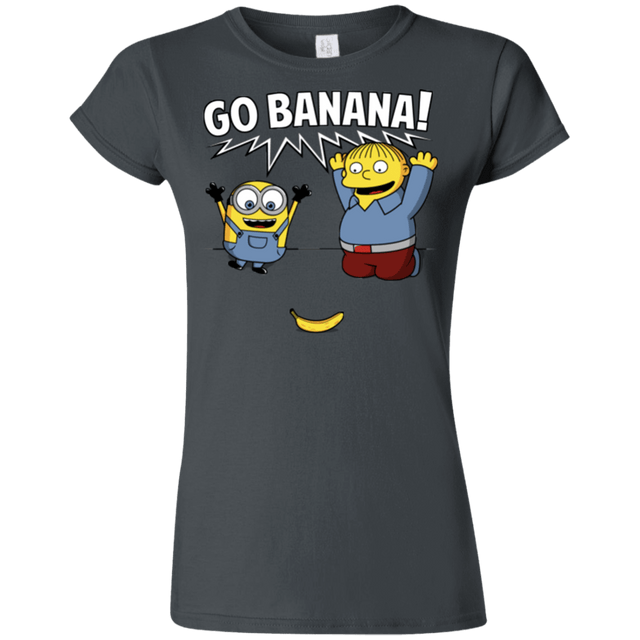 T-Shirts Charcoal / S Go Banana! Junior Slimmer-Fit T-Shirt