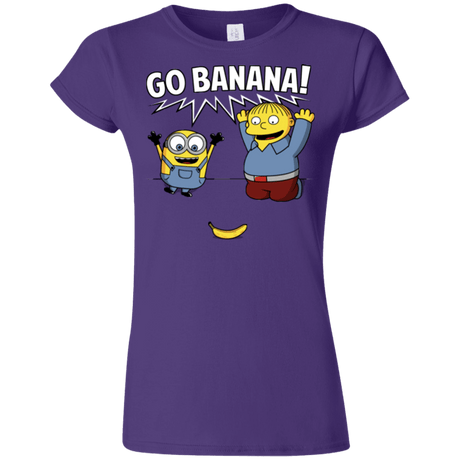 T-Shirts Purple / S Go Banana! Junior Slimmer-Fit T-Shirt