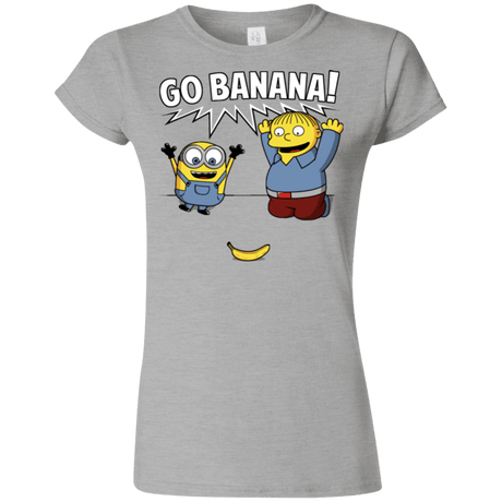 T-Shirts Sport Grey / S Go Banana! Junior Slimmer-Fit T-Shirt