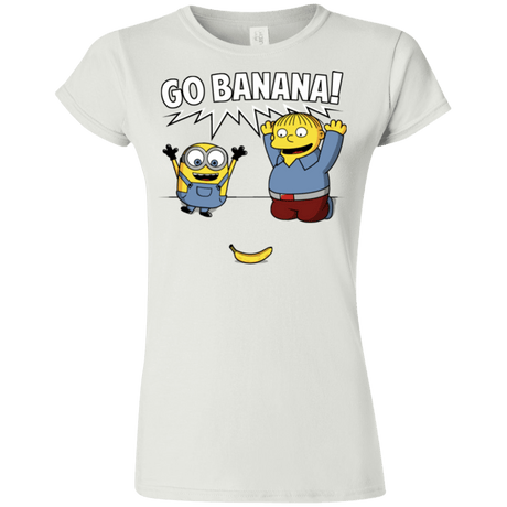 T-Shirts White / S Go Banana! Junior Slimmer-Fit T-Shirt