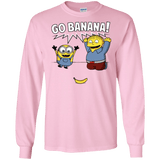 T-Shirts Light Pink / S Go Banana! Men's Long Sleeve T-Shirt