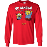 T-Shirts Red / S Go Banana! Men's Long Sleeve T-Shirt