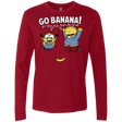 T-Shirts Cardinal / S Go Banana! Men's Premium Long Sleeve