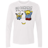 T-Shirts White / S Go Banana! Men's Premium Long Sleeve