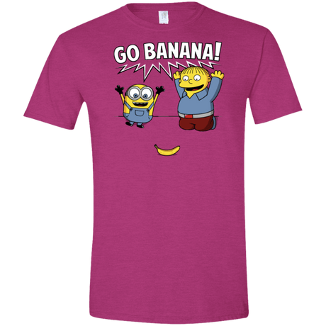 T-Shirts Antique Heliconia / S Go Banana! Men's Semi-Fitted Softstyle