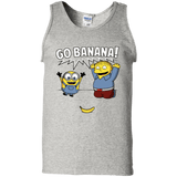 T-Shirts Ash / S Go Banana! Men's Tank Top