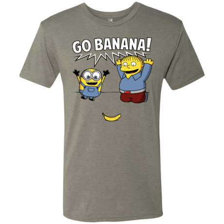 T-Shirts Venetian Grey / S Go Banana! Men's Triblend T-Shirt