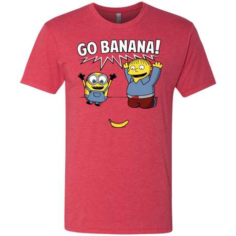 T-Shirts Vintage Red / S Go Banana! Men's Triblend T-Shirt