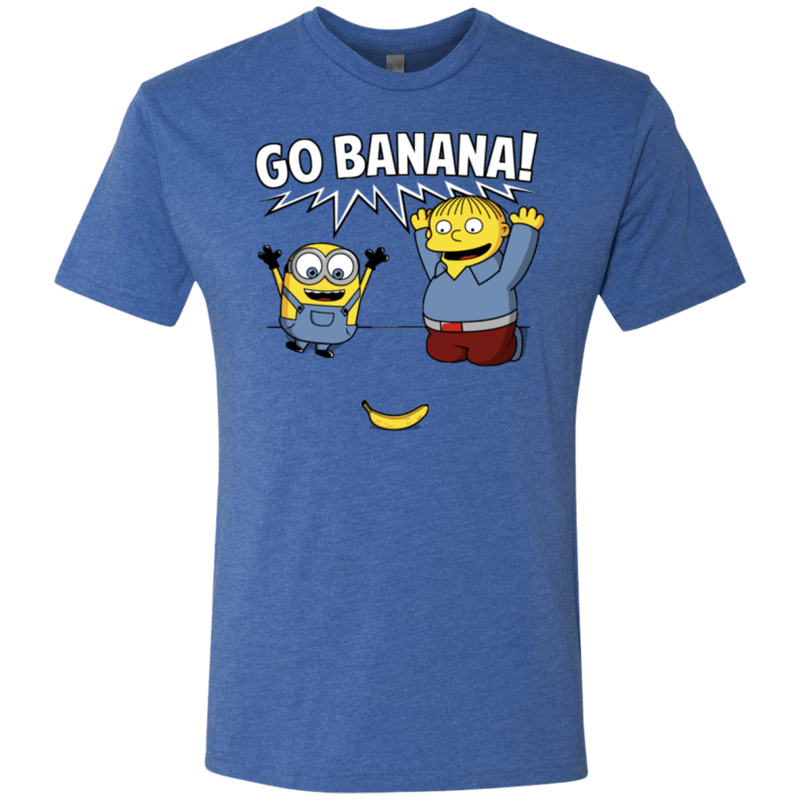 T-Shirts Vintage Royal / S Go Banana! Men's Triblend T-Shirt