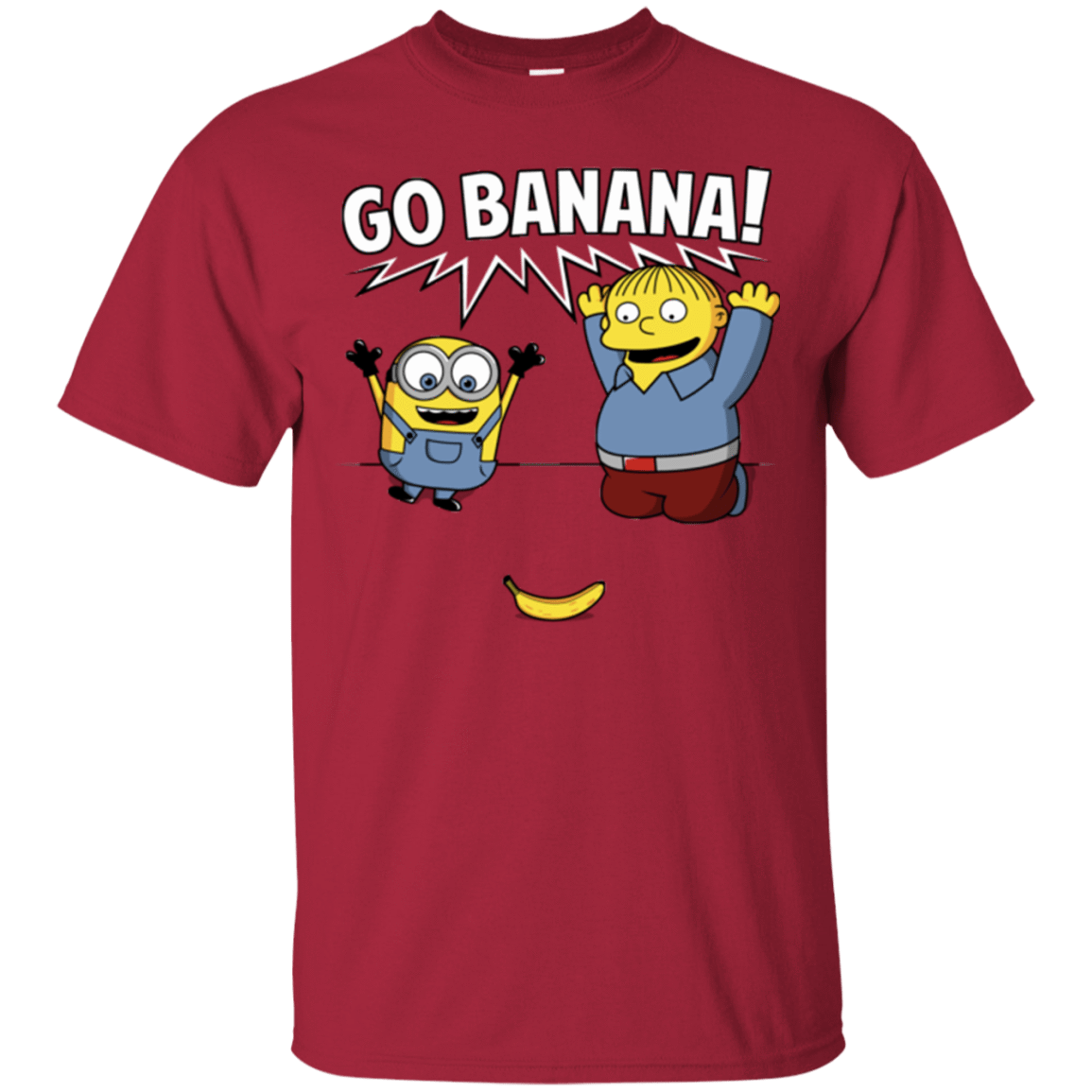 T-Shirts Cardinal / S Go Banana! T-Shirt