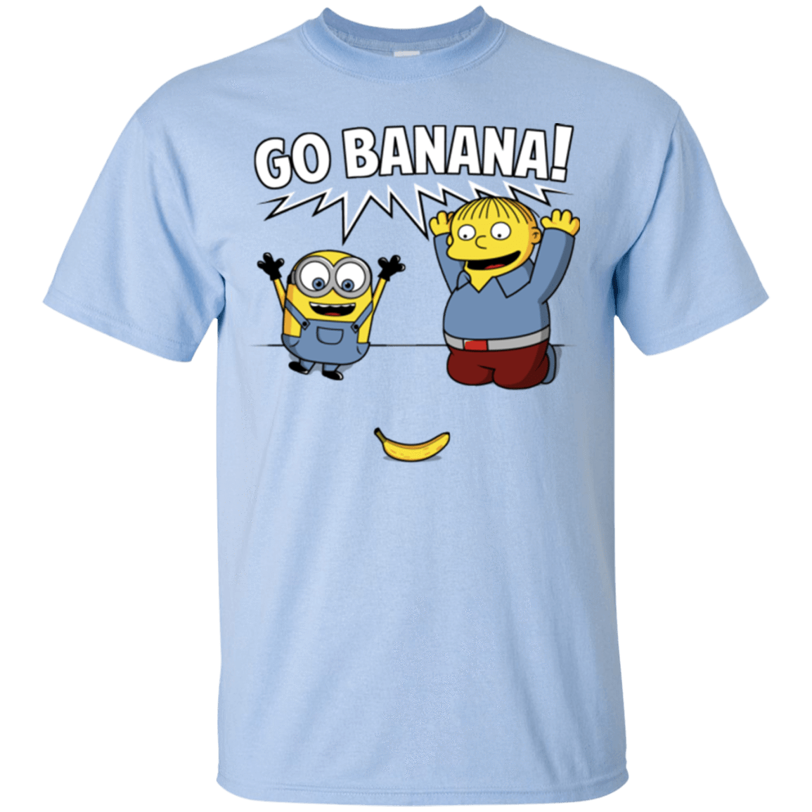 T-Shirts Light Blue / S Go Banana! T-Shirt