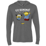 T-Shirts Premium Heather / X-Small Go Banana! Triblend Long Sleeve Hoodie Tee