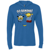 T-Shirts Vintage Royal / X-Small Go Banana! Triblend Long Sleeve Hoodie Tee